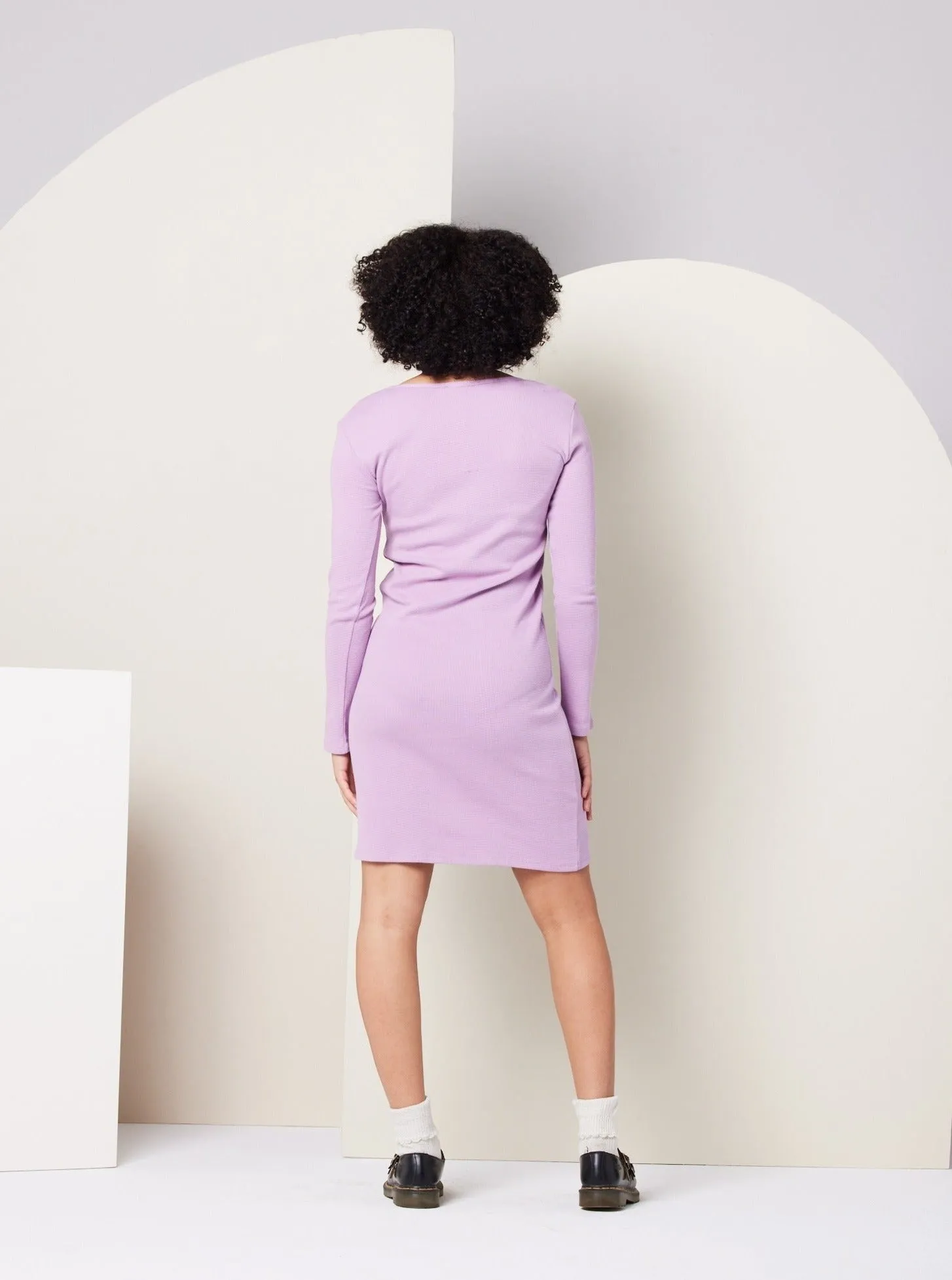 Aminah Dress - Lavender Utility Mode