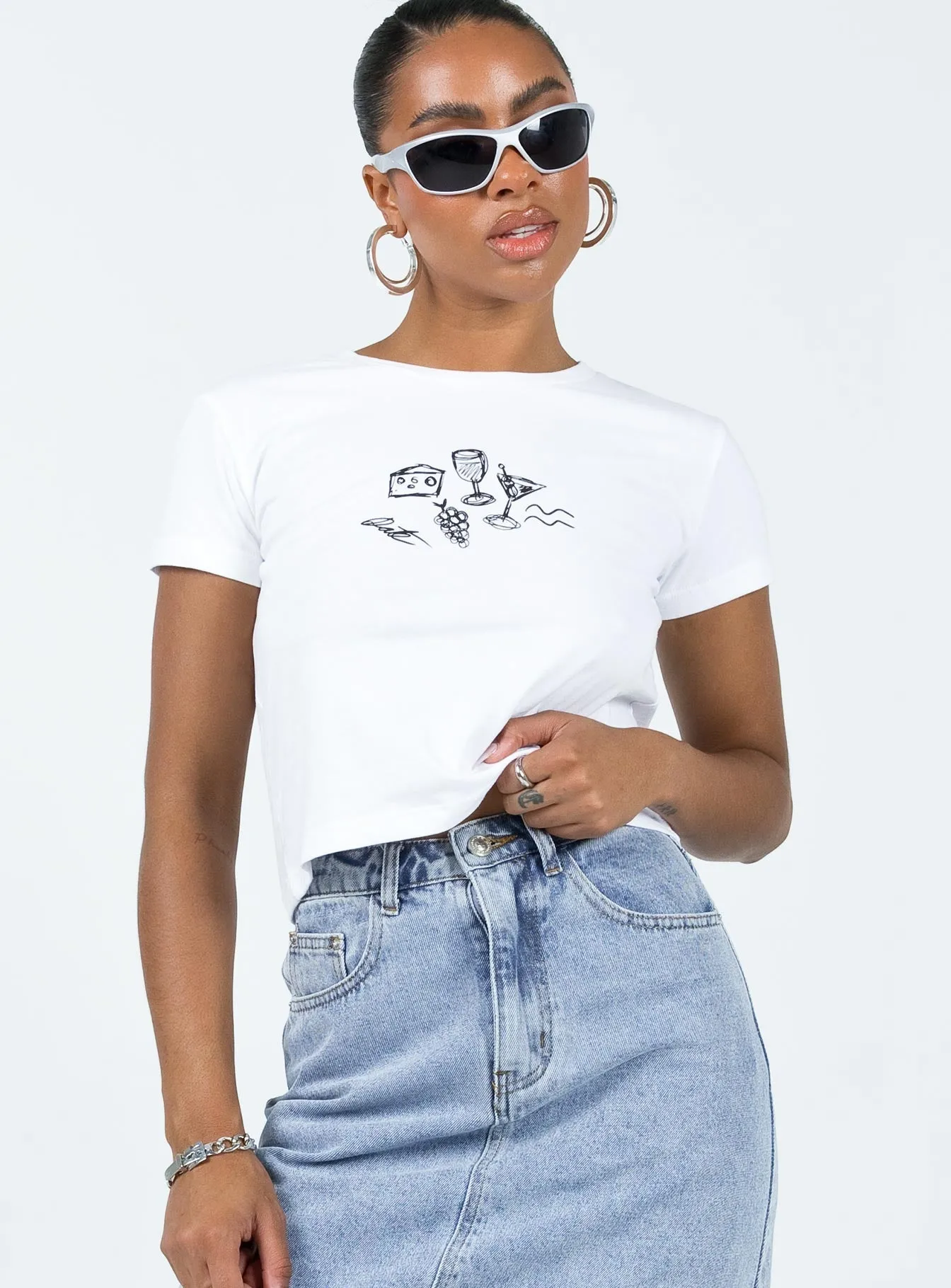 Better Together Tee White Sustainable production