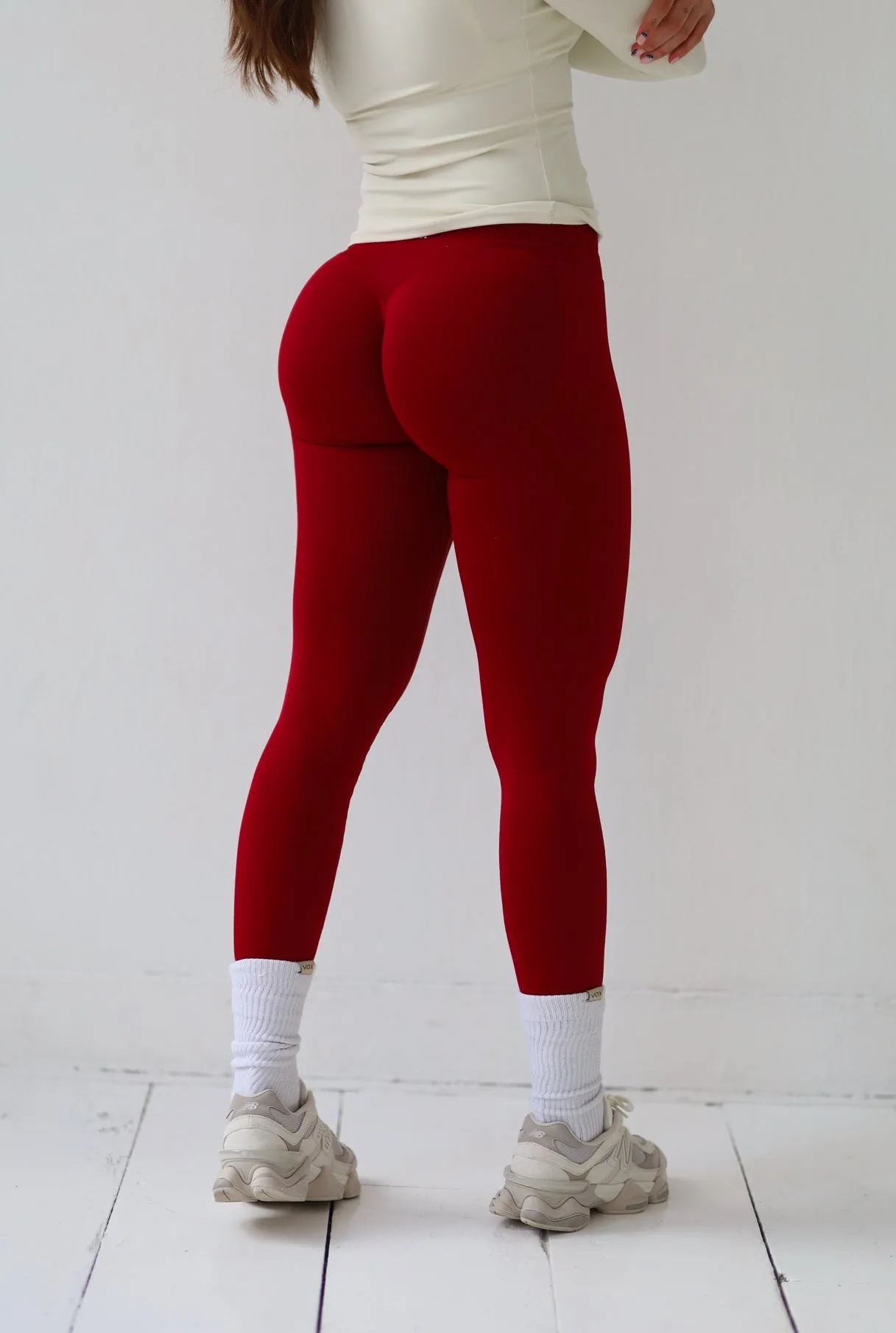 Essential leggings in Cherry Training Look