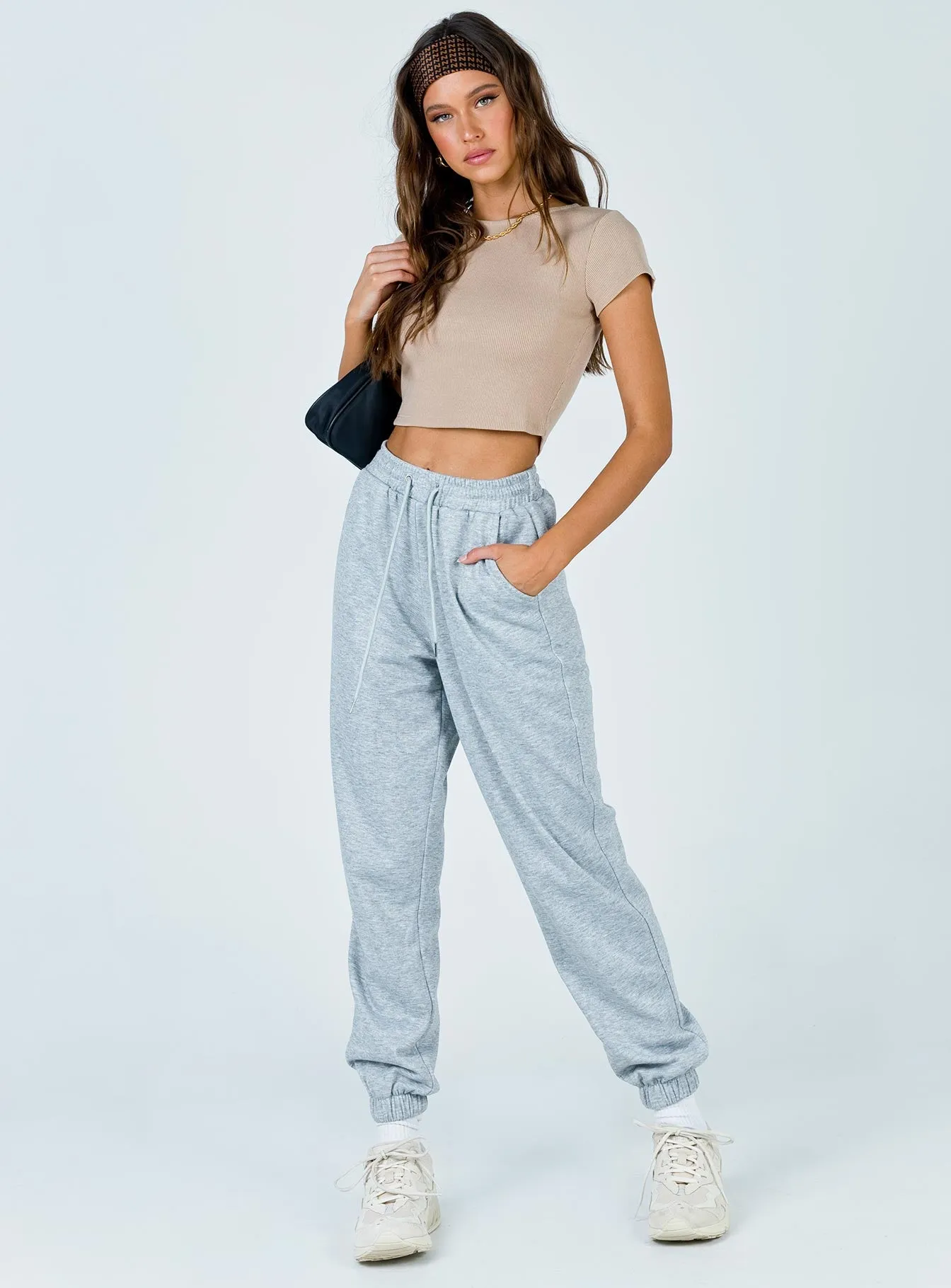 Classic Cropped Tee Beige Eco AntiStatic Properties