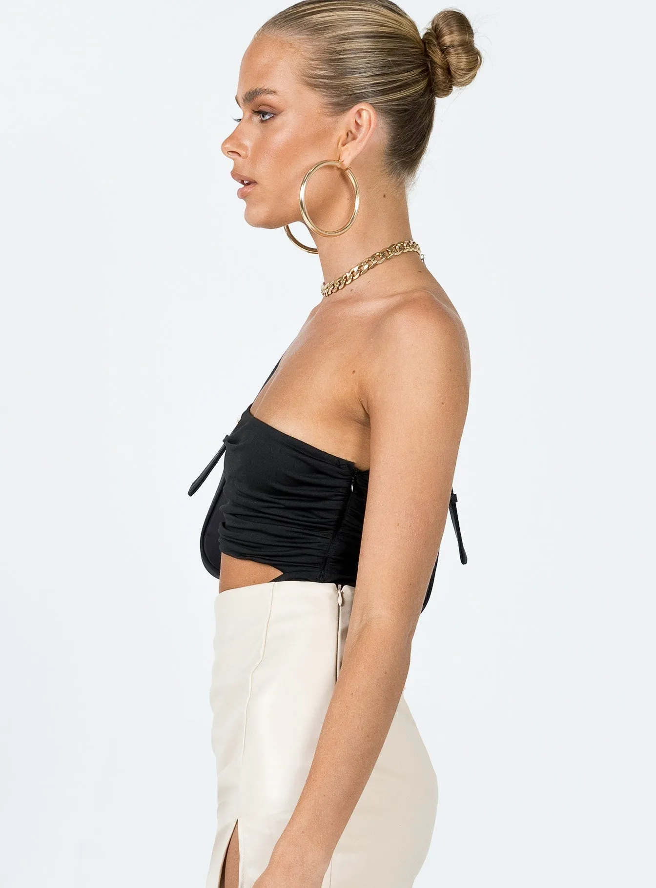 Unique Couple Ferrara Bodysuit Black