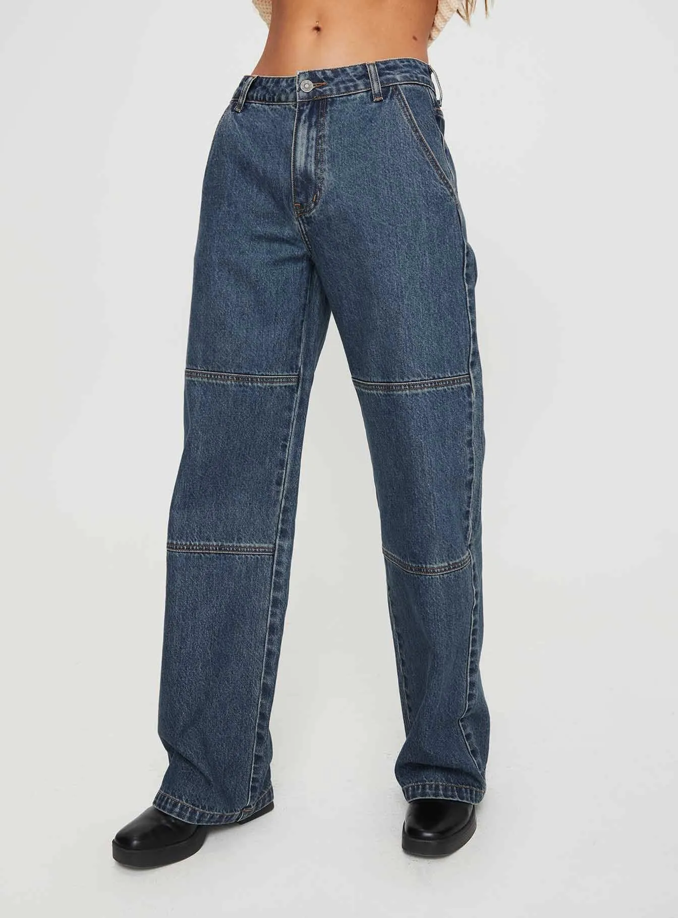 Essential Basics Breathable Classic Wear Eco Friendly Freedom Jeans Blue Denim
