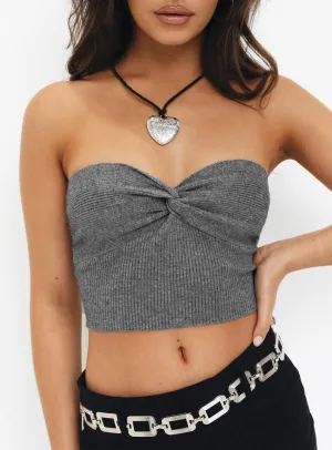 Kallista Top Grey PolyesterBlend RecycledBlend