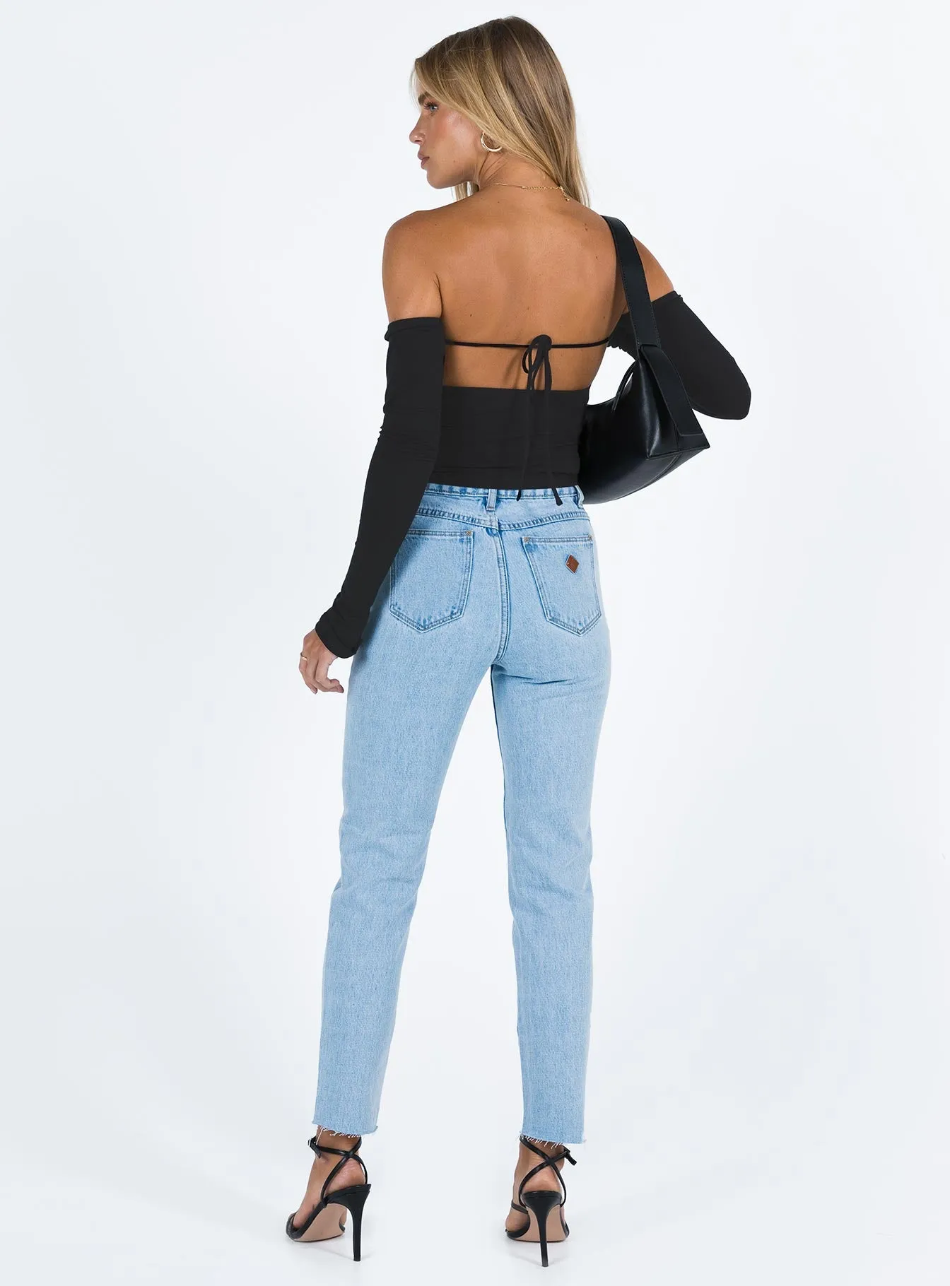 Relaxed Look Gym Ready Slim Teen Outfit Abrand Walk Away 94 High Slim Jeans