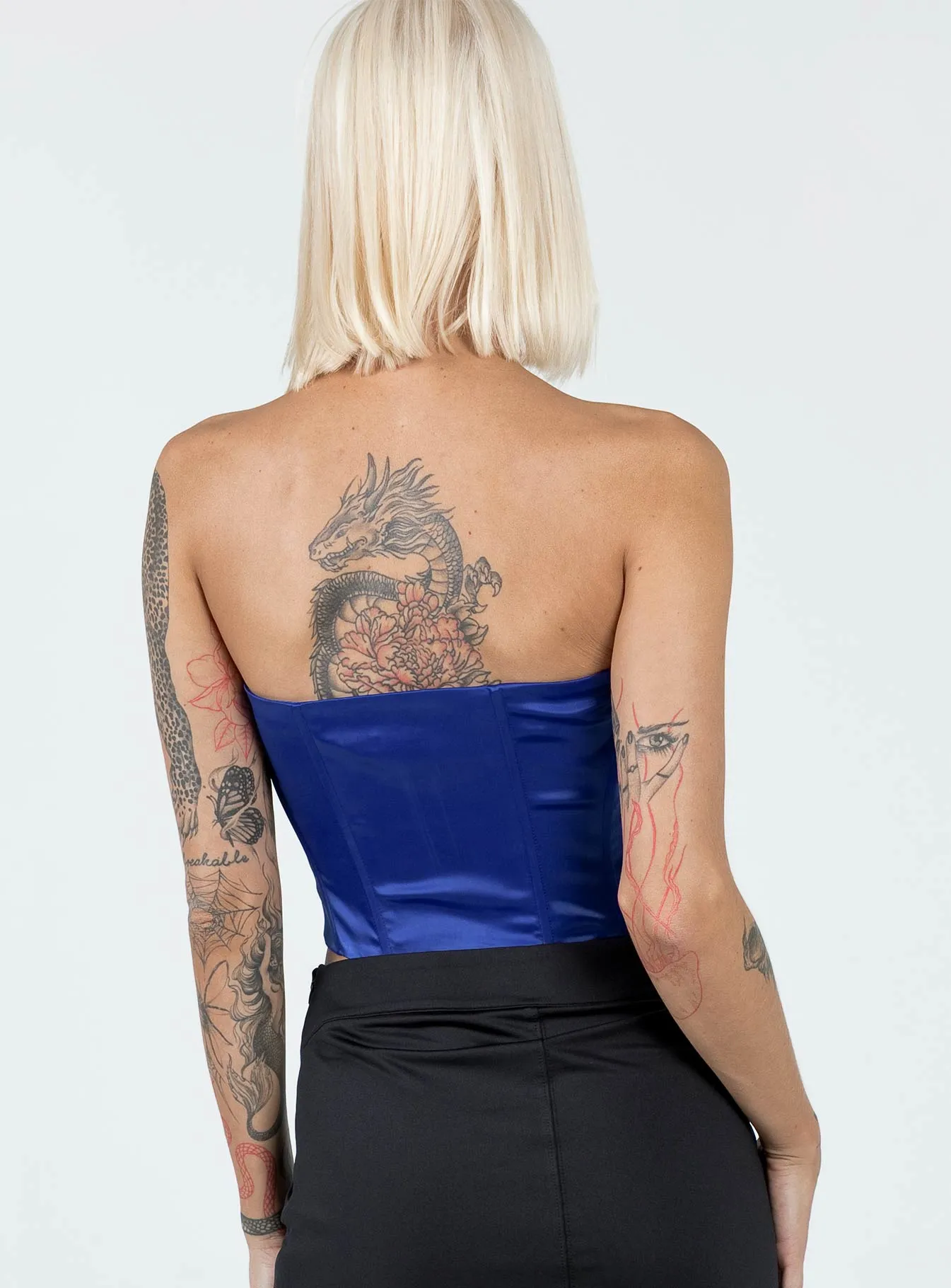 Comfy Fit In The Moment Strapless Top Blue
