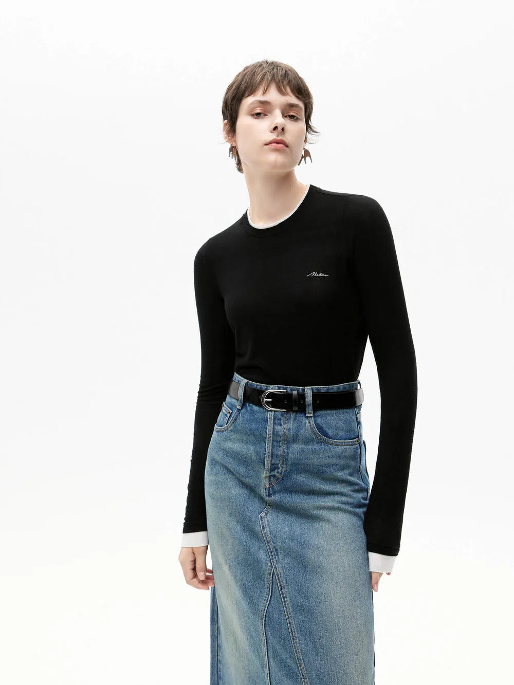 Lightweight Layer Basic Long Sleeve T-shirt
