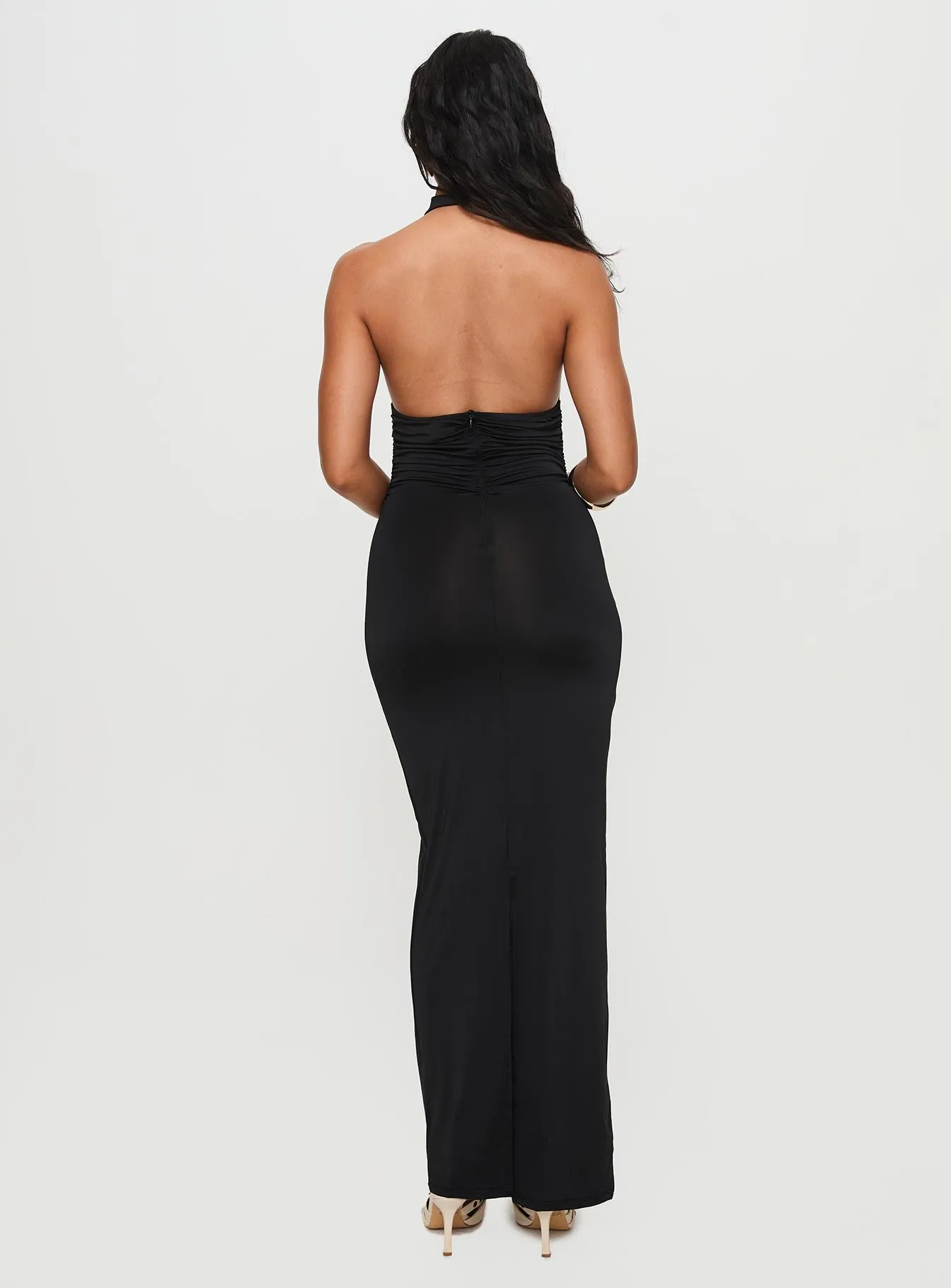 Classic Grace Giggle Maxi Dress Black