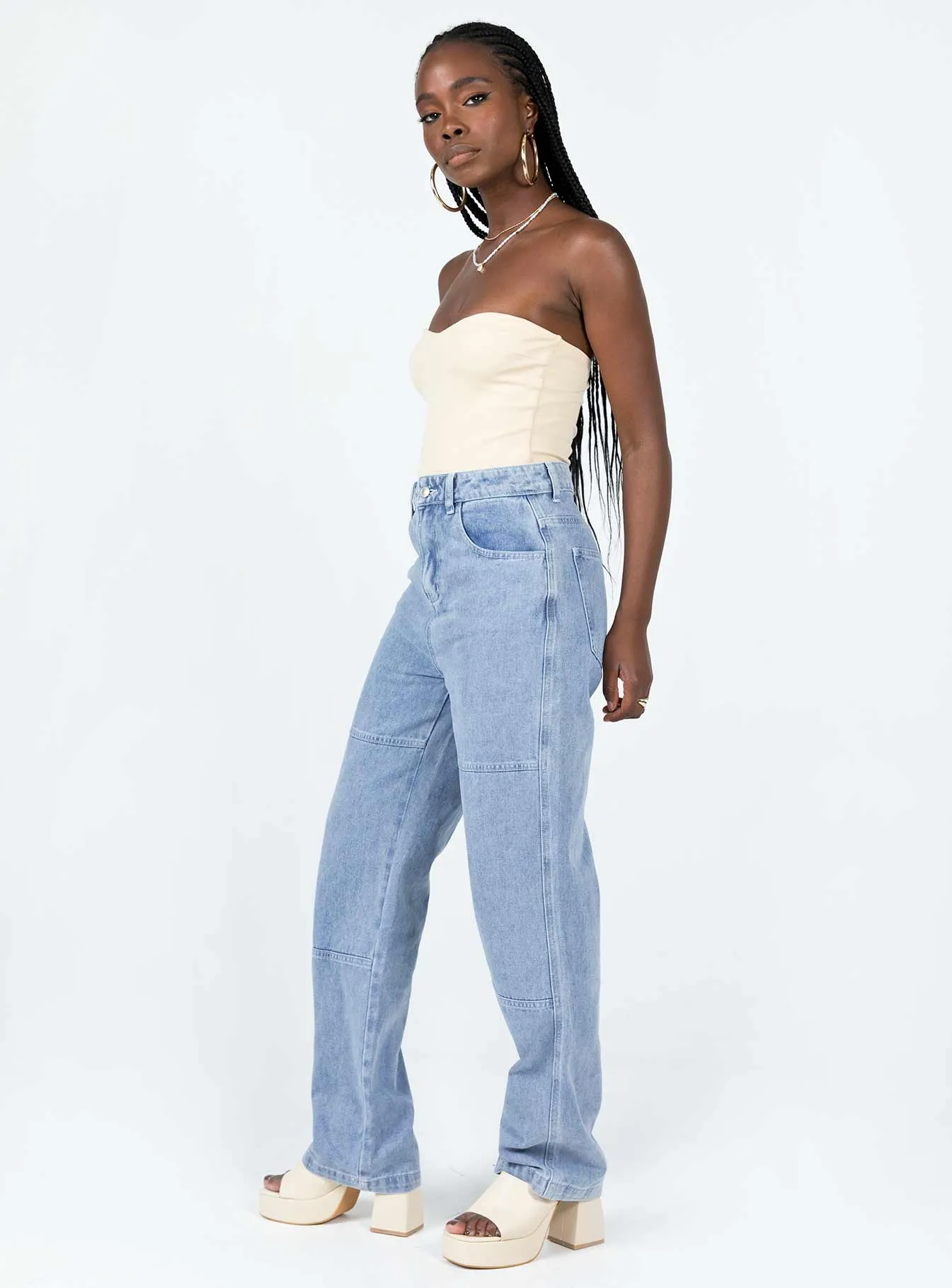 Copeland Jeans Light Wash Denim Daily Go Contemporary Vibe