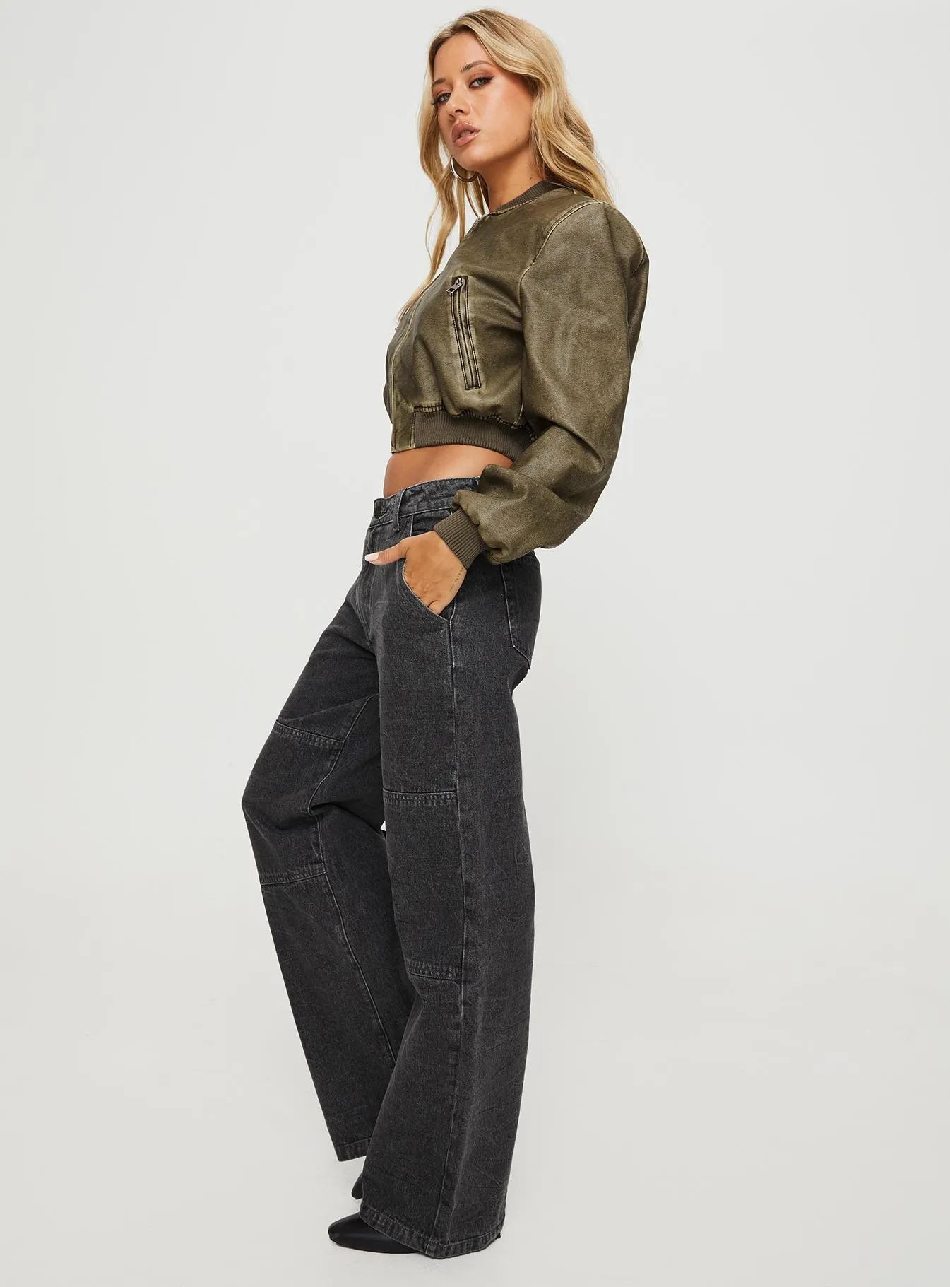 Everyday Piece Freedom Jeans Washed Charcoal