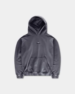 Tear Resistant Oversized Hoodie, Women - Logo 3.0 - Dark Grey checked shorts