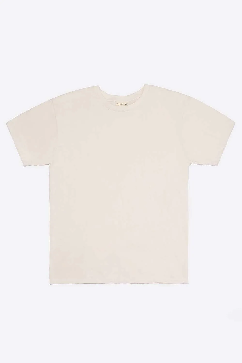 Women's Organic Unisex Style Crew Tee - Natural Vegan Mood