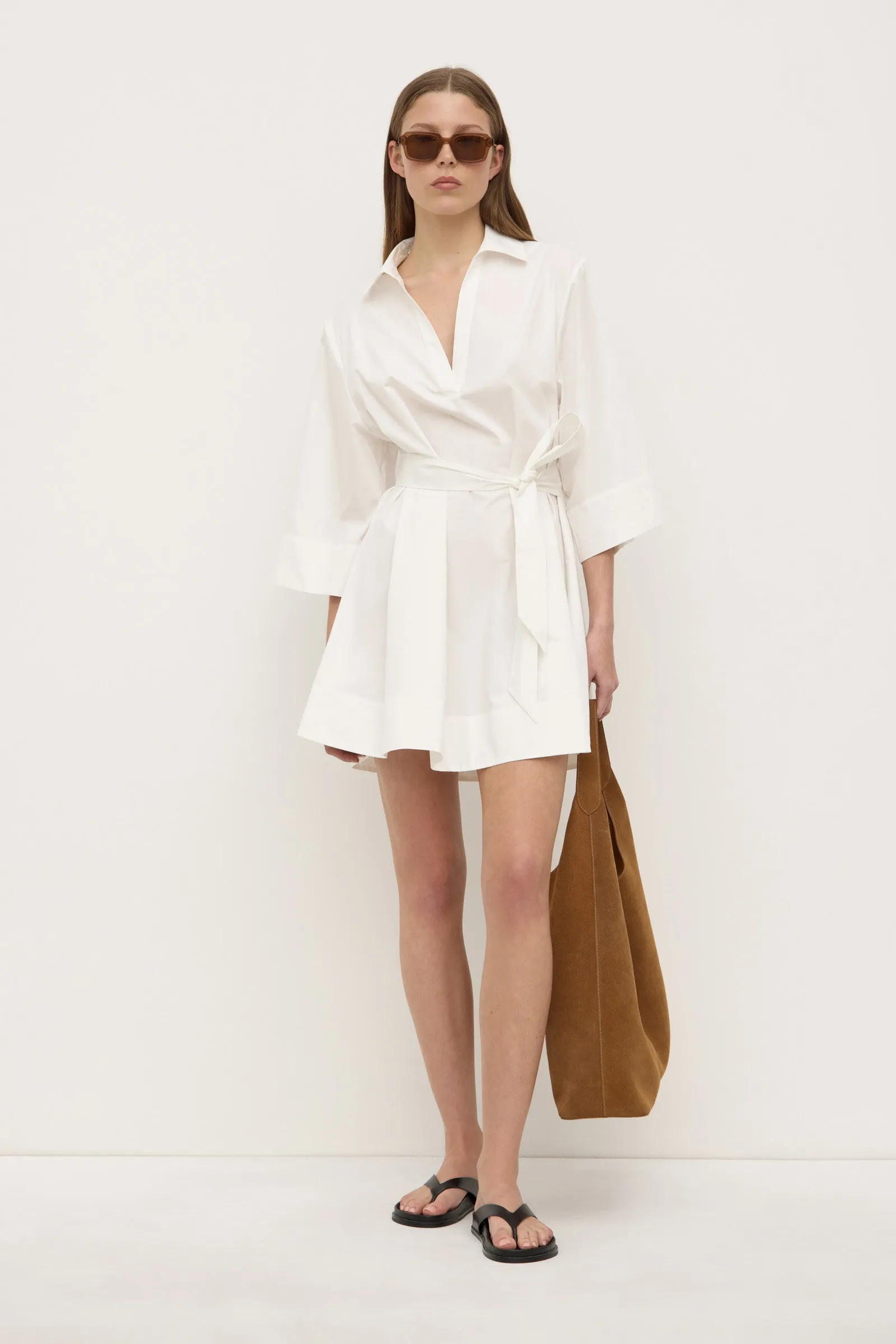 Claire Mini Shirt Dress HypoallergenicTextile