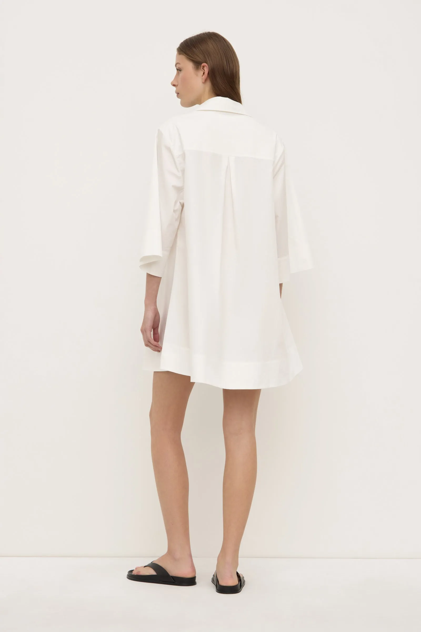 Claire Mini Shirt Dress Trend Vibe
