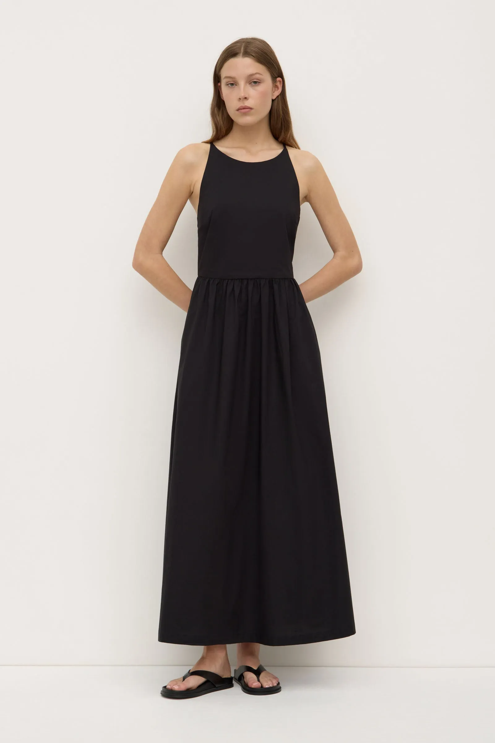 AntiStatic Lining All Day Posie Midi Dress