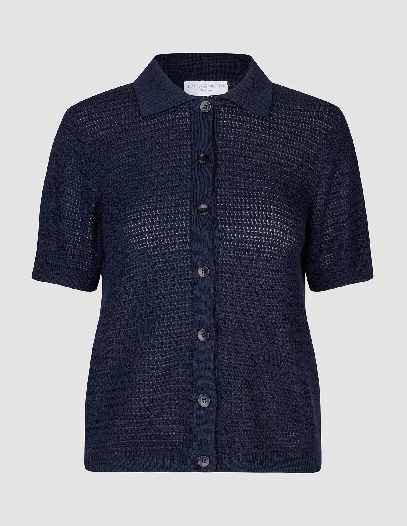 OdorResistantClothing Women's Structured Polo Navy