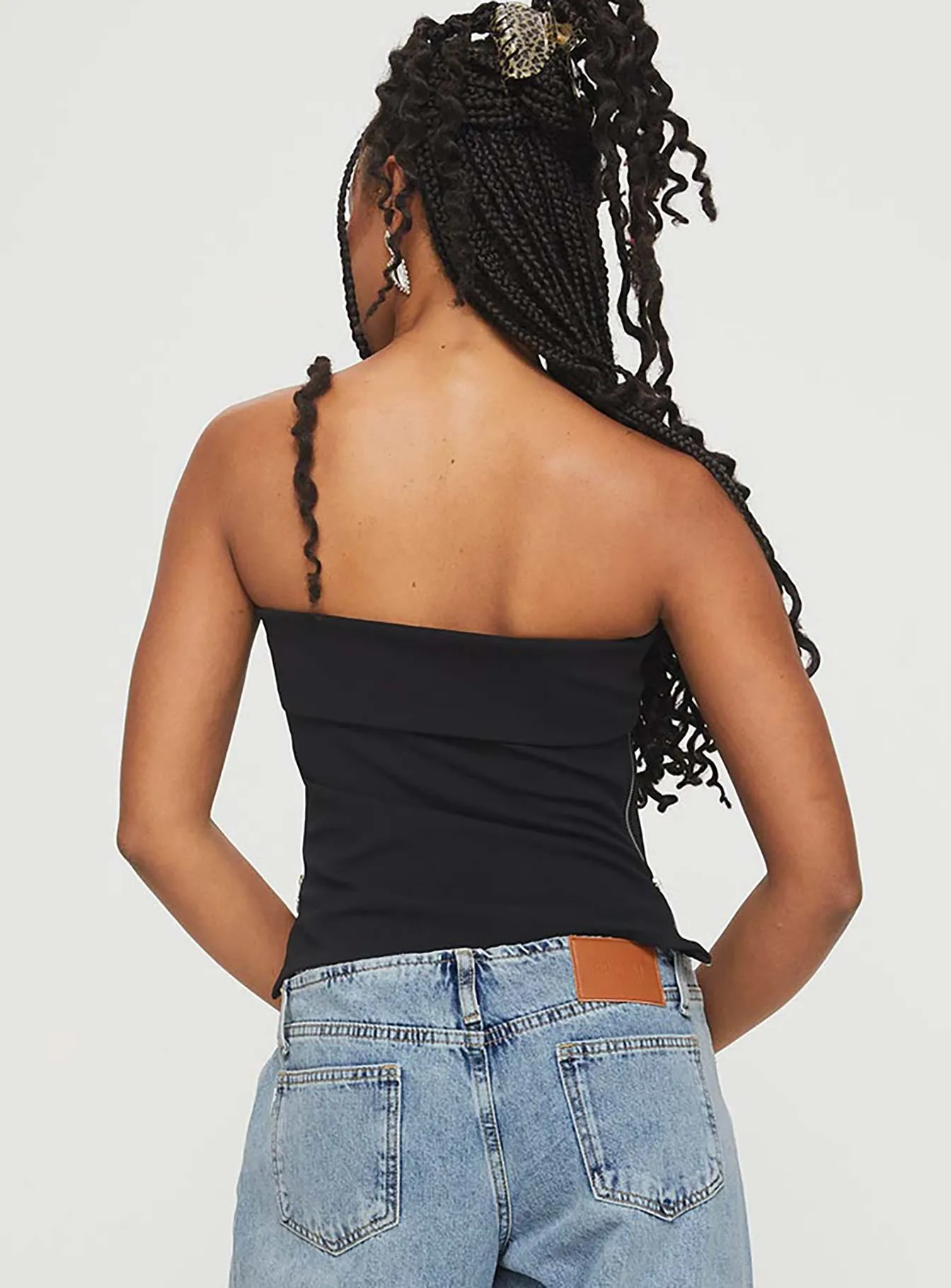 Matza Strapless Top Black LowMaintenance