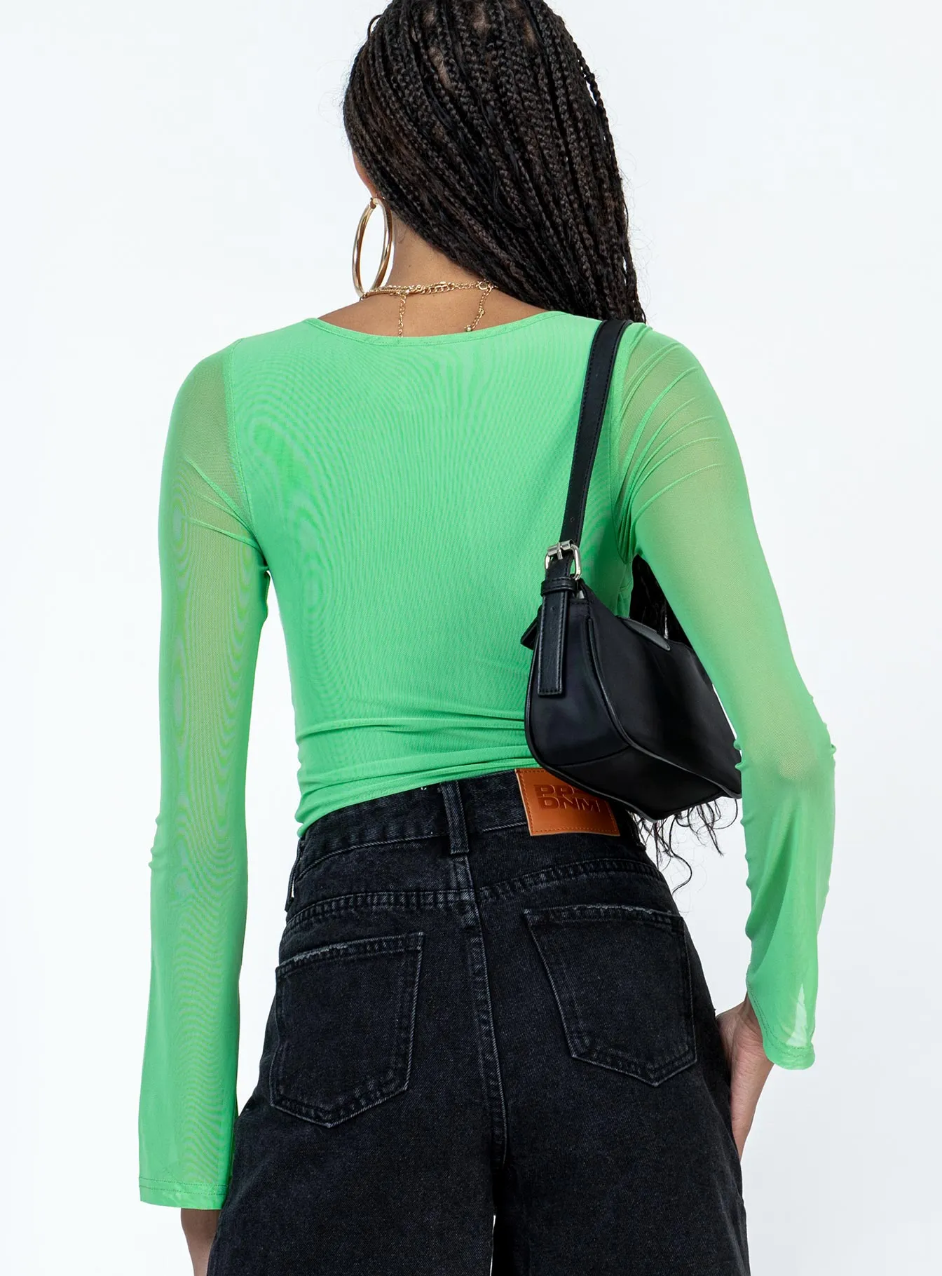 Jacob Long Sleeve Bodysuit Green Work Unisex