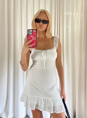 Stylish Appeal Dreamery Mini Dress White