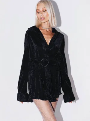 Edena Mini Dress Black Glamorous touch