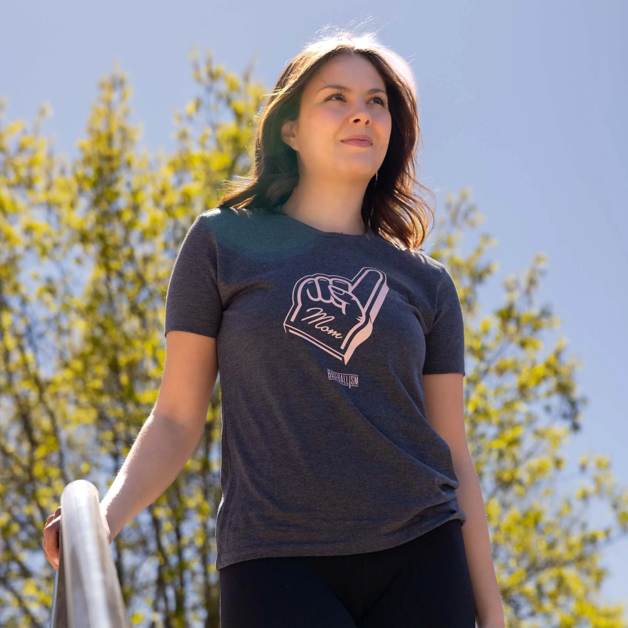 Lake Glow Number One Mom - Women's Warm-Up Tee