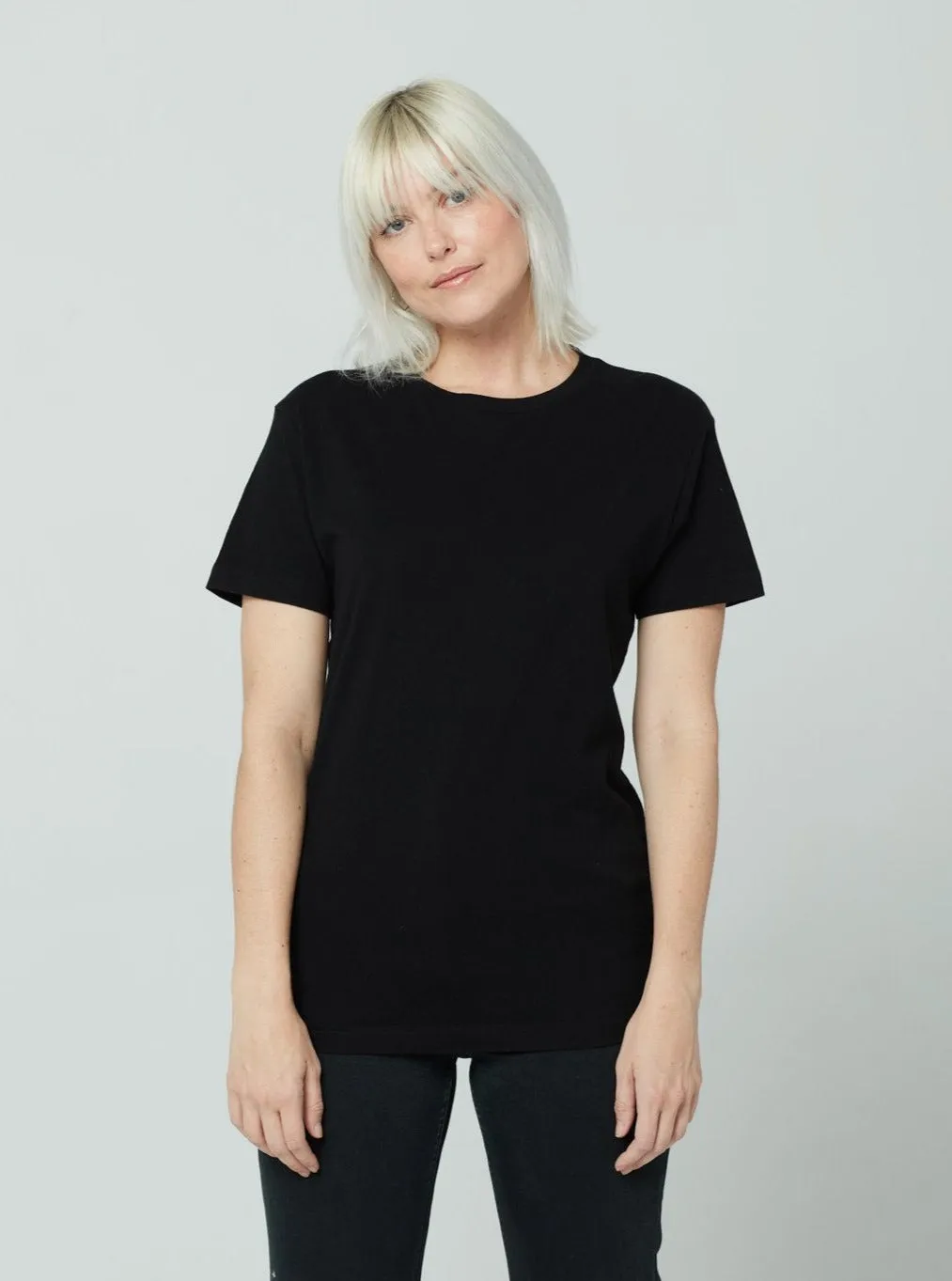 Unisex T-Shirt - Black WaterRepellent Finish