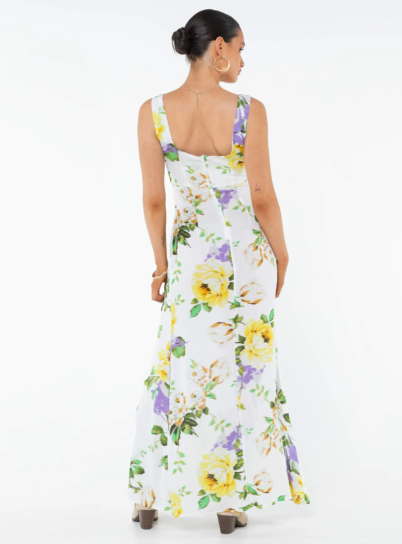 Shannyn Maxi Dress Multi Day Warm Golden Sand
