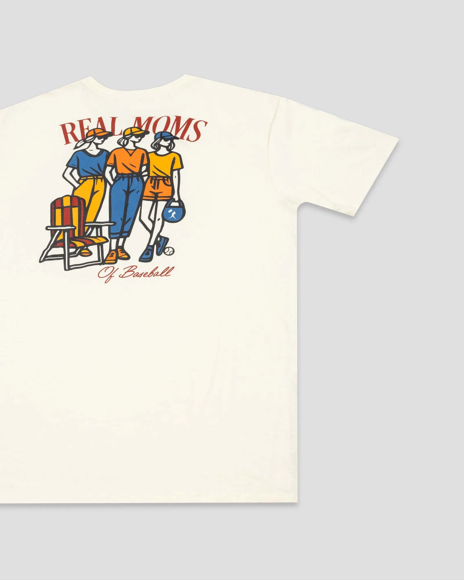 FlexibleMaterial Real Moms of Baseball - Warm-up Tee