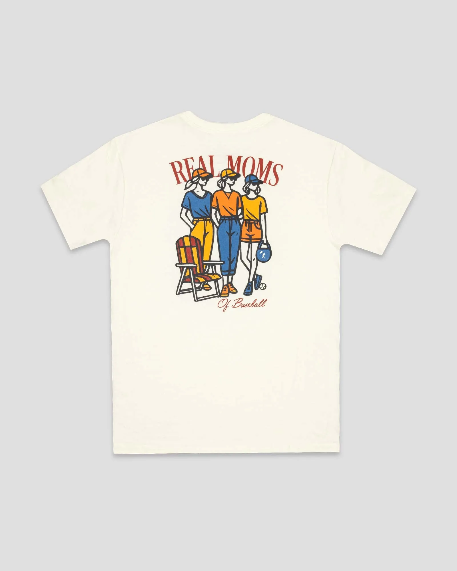 Myth Glow Real Moms of Baseball - Warm-up Tee