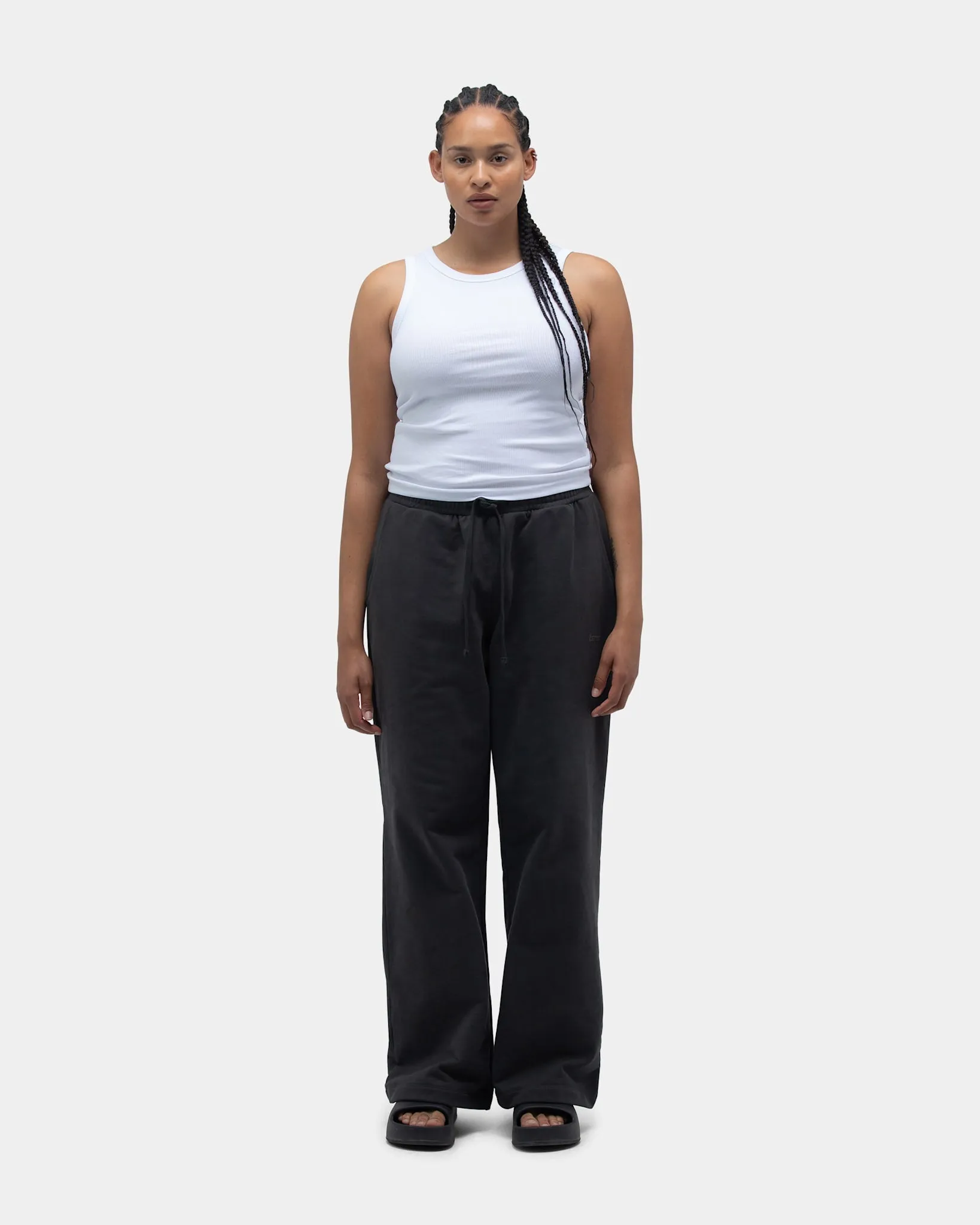 Eco Friendly Dye Rib Tank Top, Women - White Cost effective