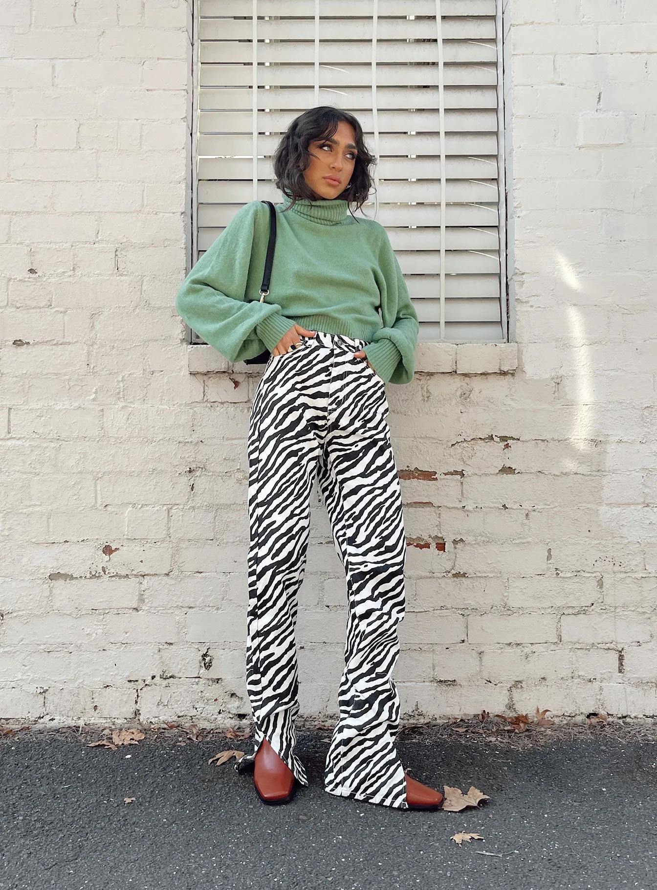 Sharp Finish Alabama Jeans Zebra
