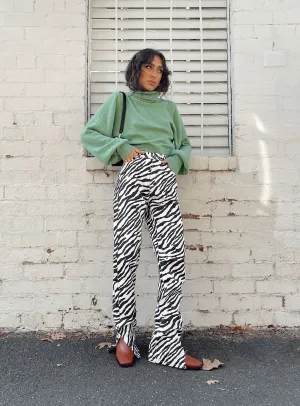 Sharp Finish Alabama Jeans Zebra