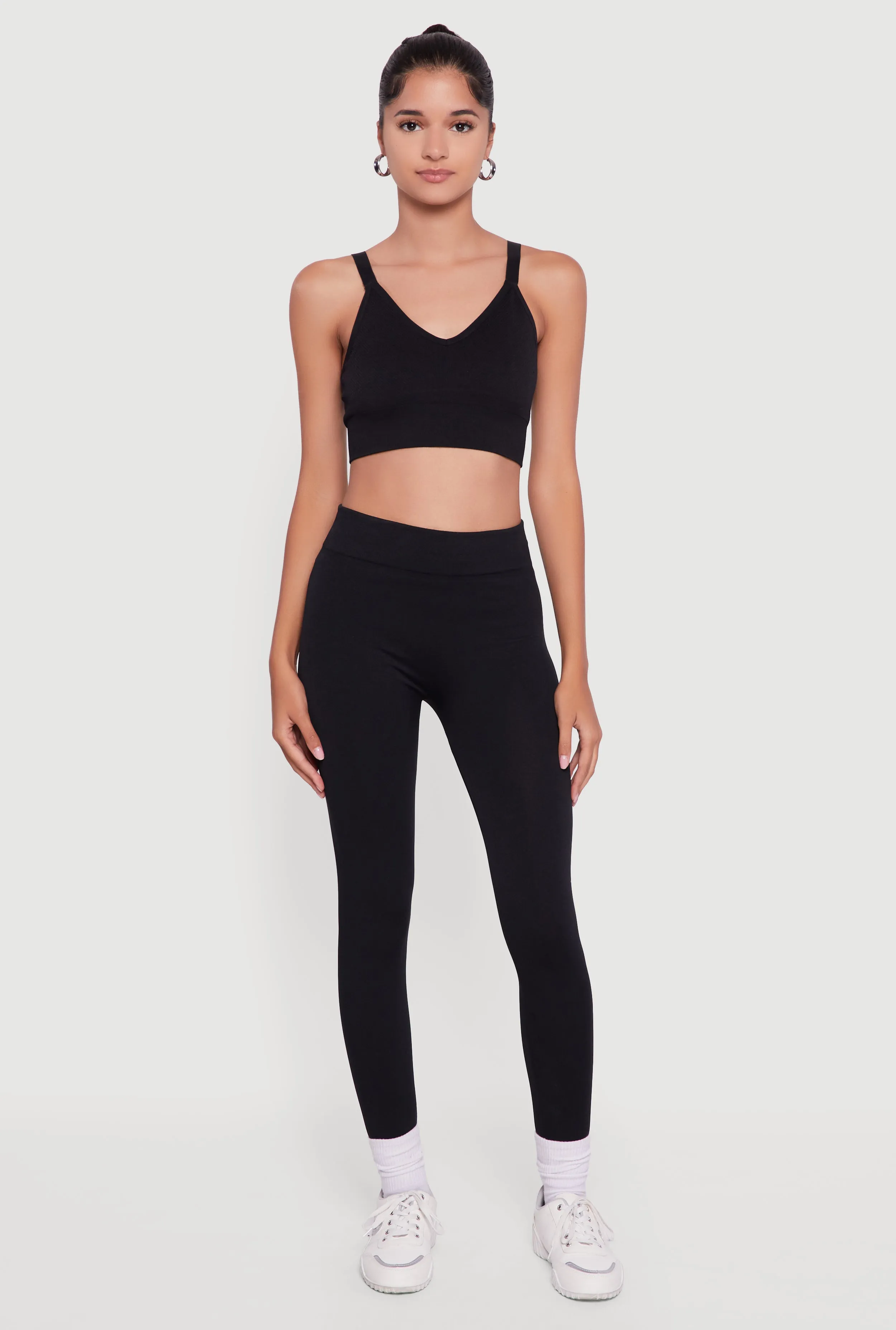 Lightweight High Waisted Fleece Lined Leggings