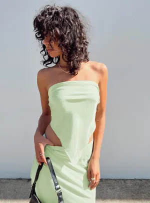 Graciela Hair Scarf Green Luxurious Feel QuickDry Technology