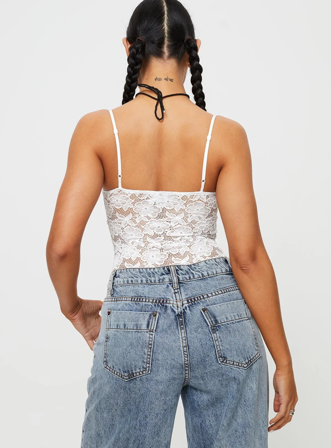 Pennard Lace Bodysuit White Dance Traveler Bold Traveler