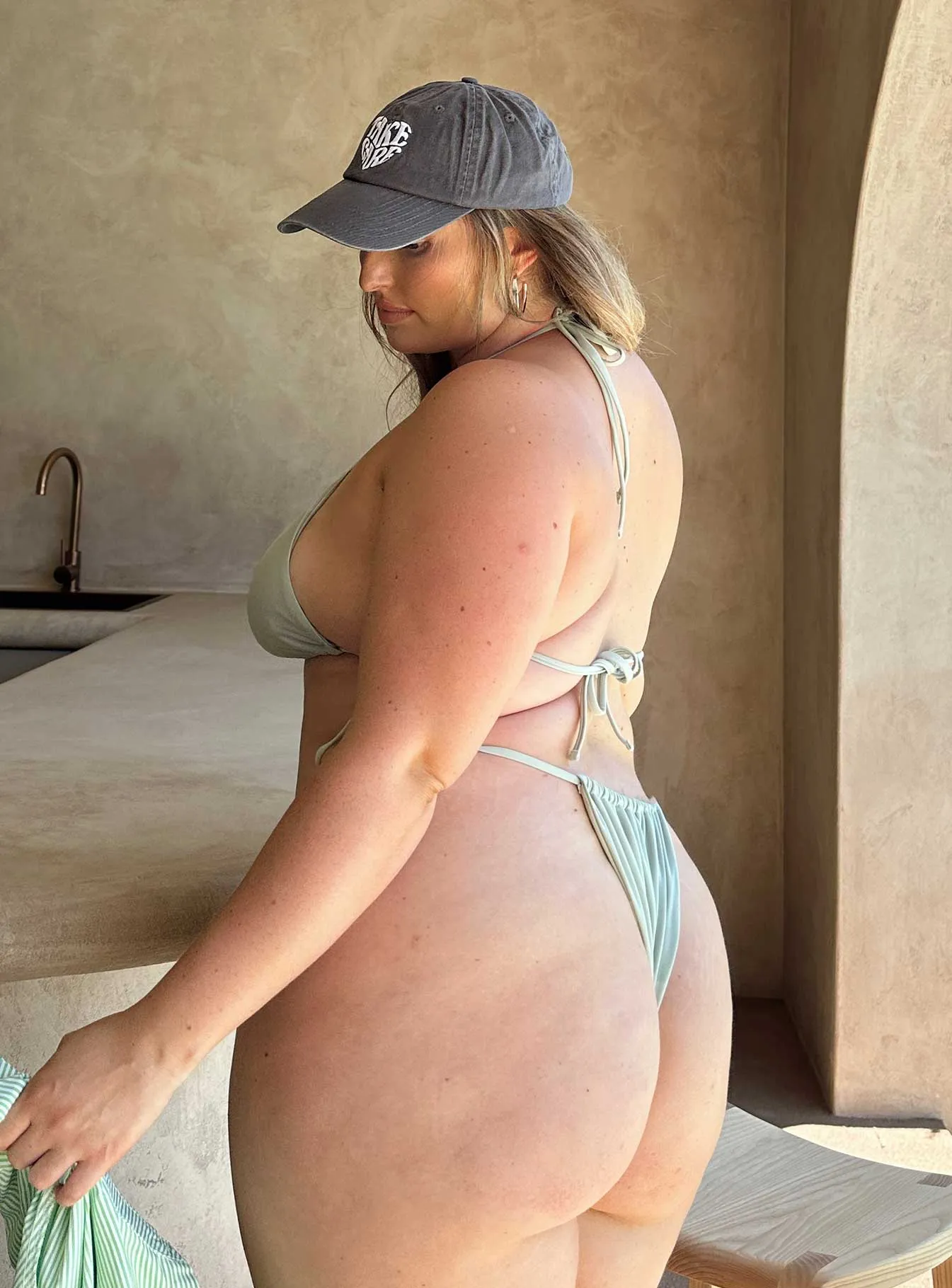 Sand Free Design Jenner Bikini Bottom Sage Curve