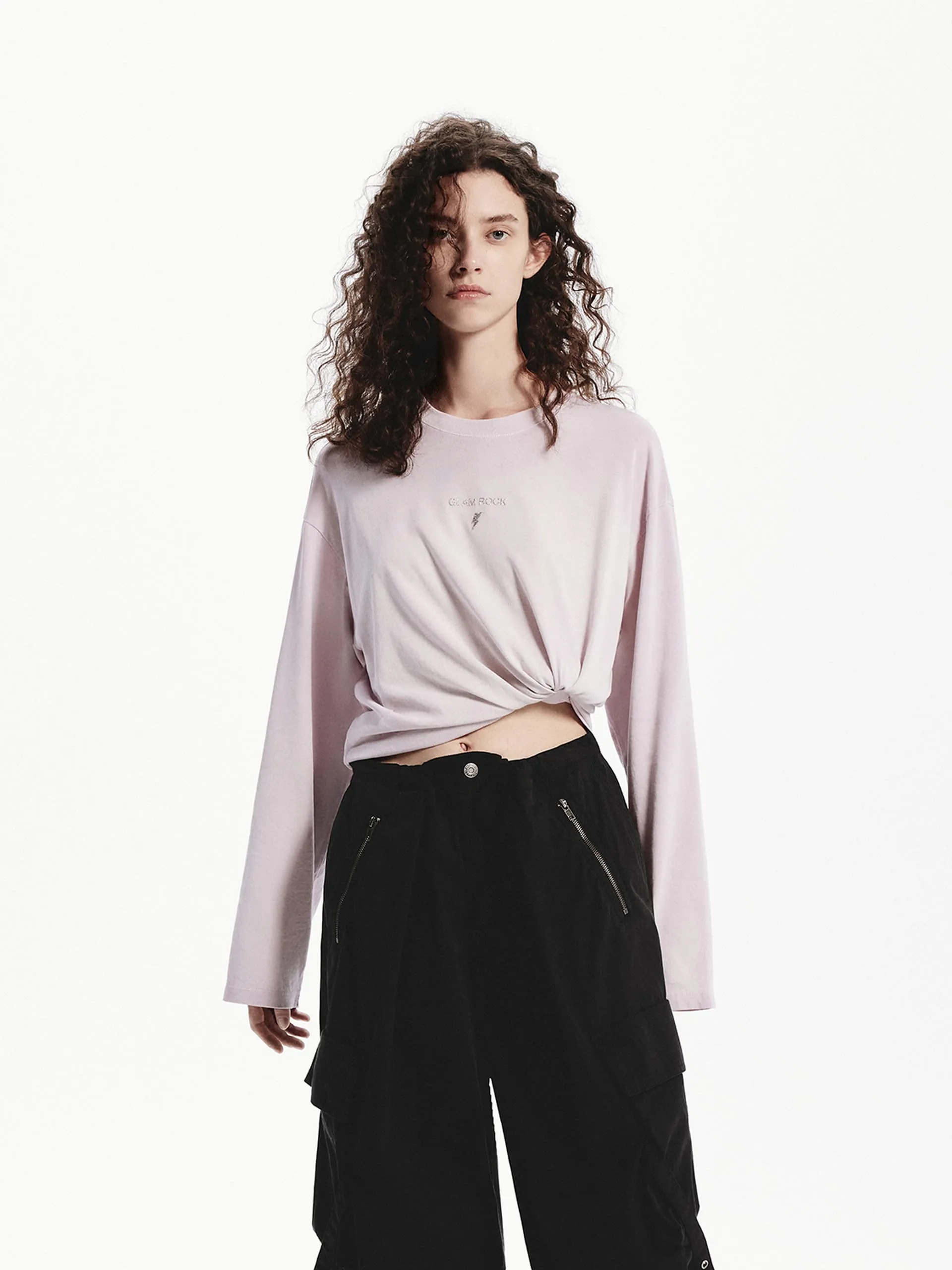 Indoor Event Loose Long Sleeve T-shirt
