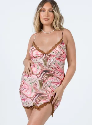 Bonita Mini Dress Pink Multi Weekend Style Look