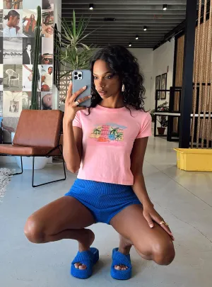Relax Outfit Everyday Look Big City Tee Pink