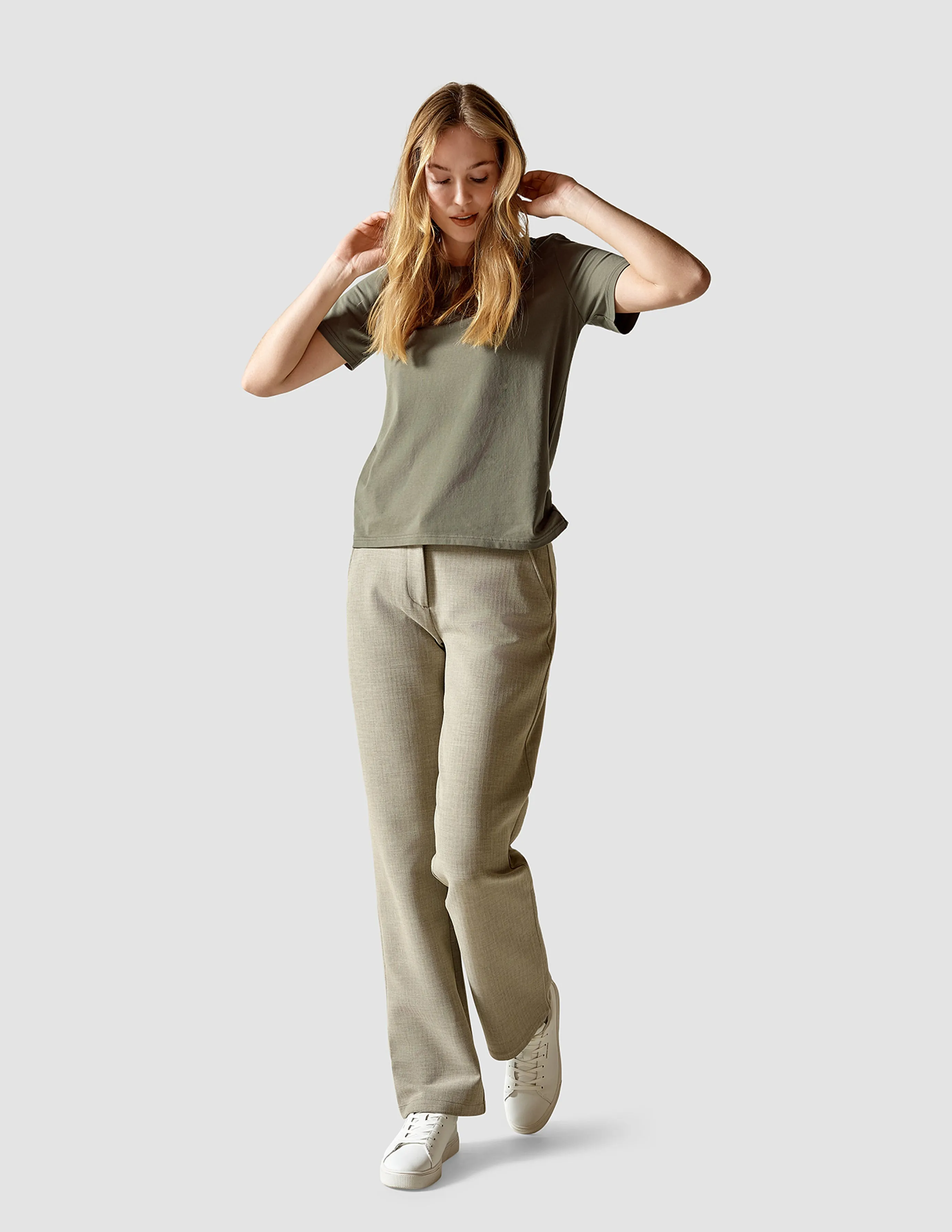 FlexSeamTechnology TaglessCollar Supima Autograph T-shirt Dark Olive
