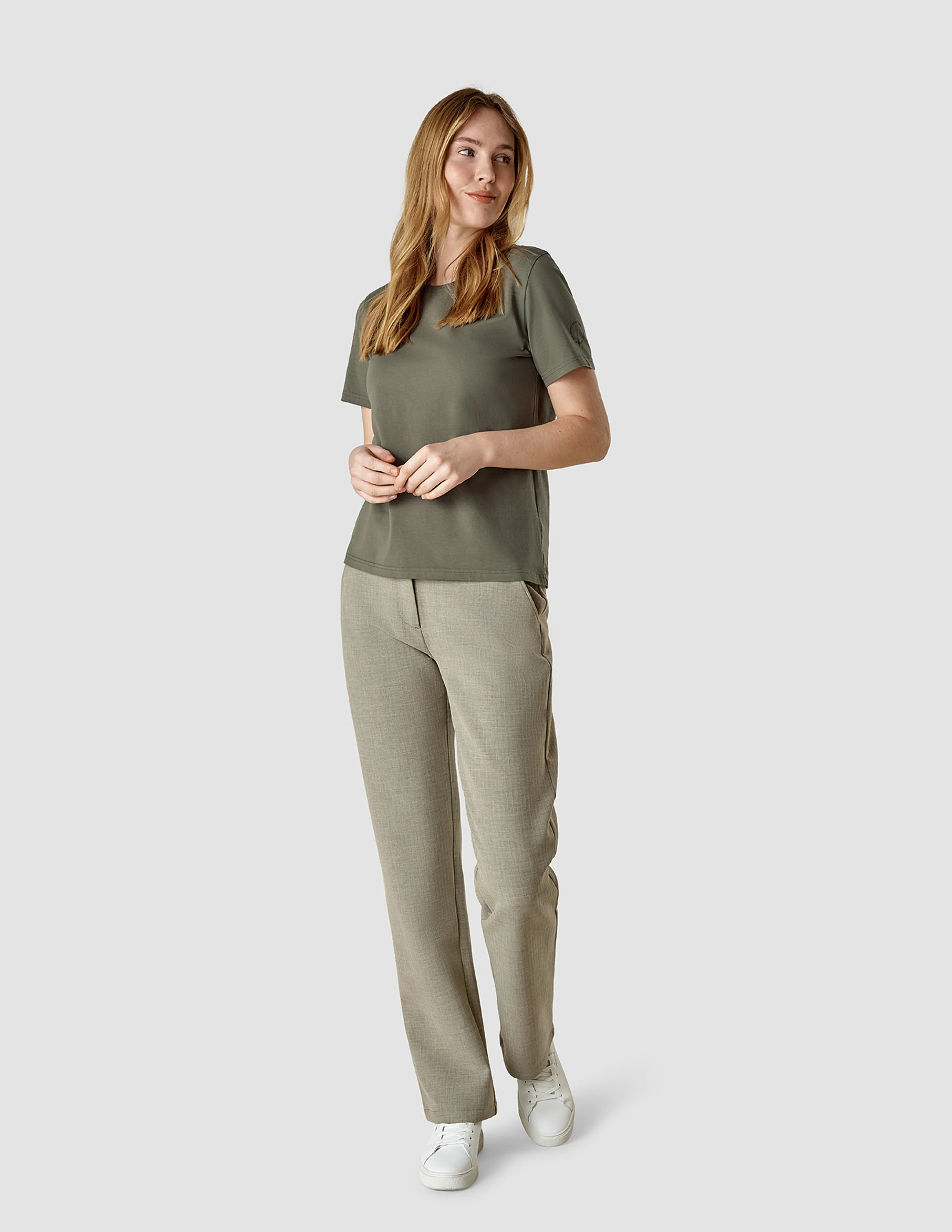 Thermal regulation AntiBacterialTreatment Supima Autograph T-shirt Dark Olive