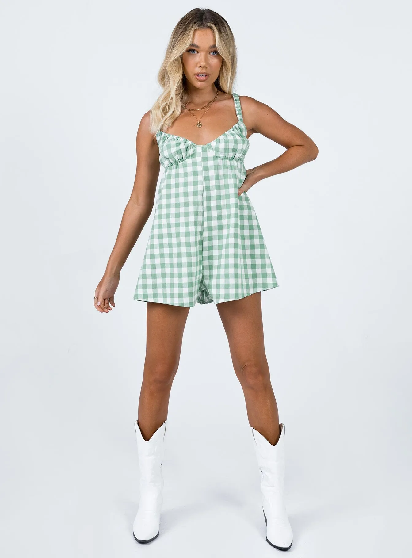 Harlie Playsuit Green Pack Quick