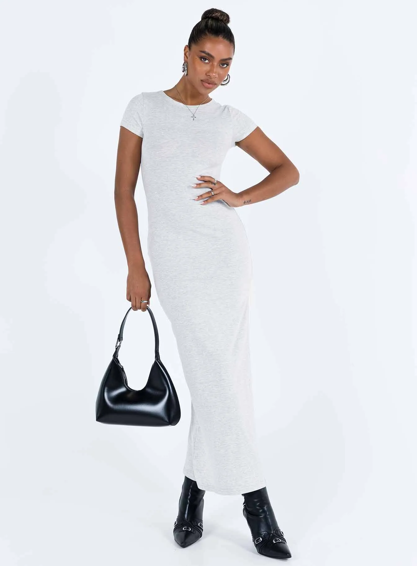 Magic Hour With its timeless design this dress is perfect for any season and any setting Lex Maxi Dress Grey