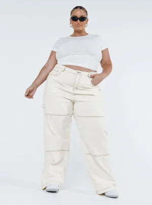 Casual Wear Copeland Jeans White Curve