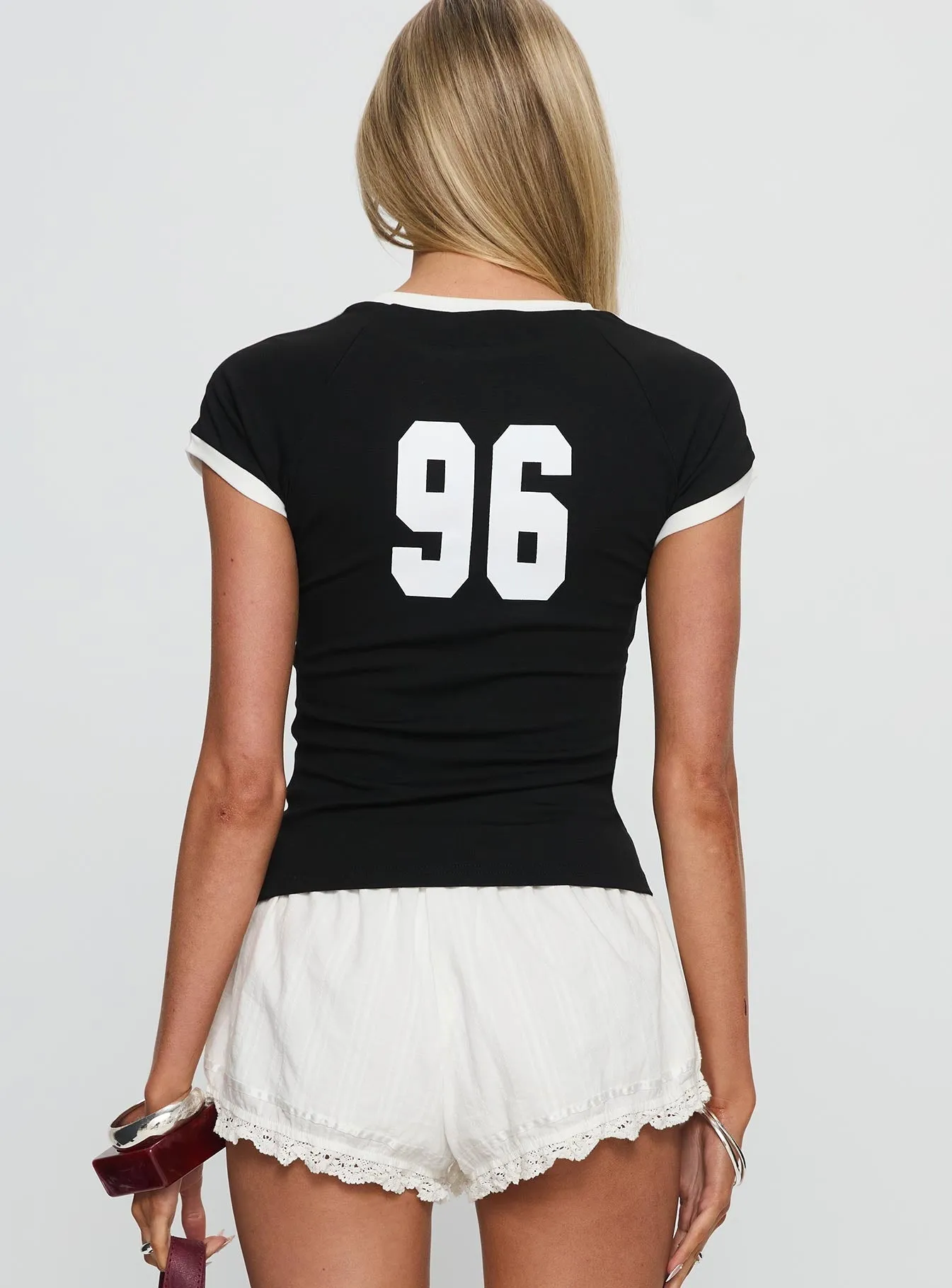 Classic Fit Good Guy Graphic Top Black