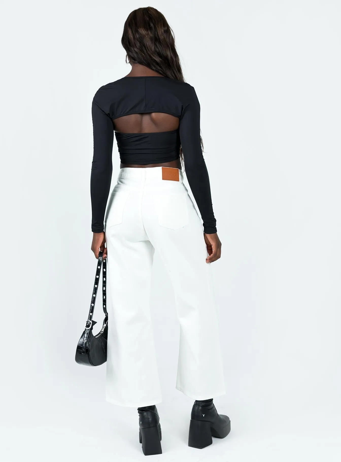 Spring Mood Bold Mackman Jeans White Denim