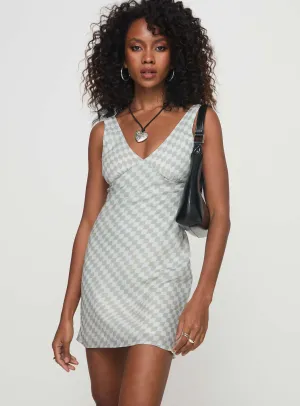 Granberg Mini Dress Grey Beat Warm Adjustable Shoulder Straps