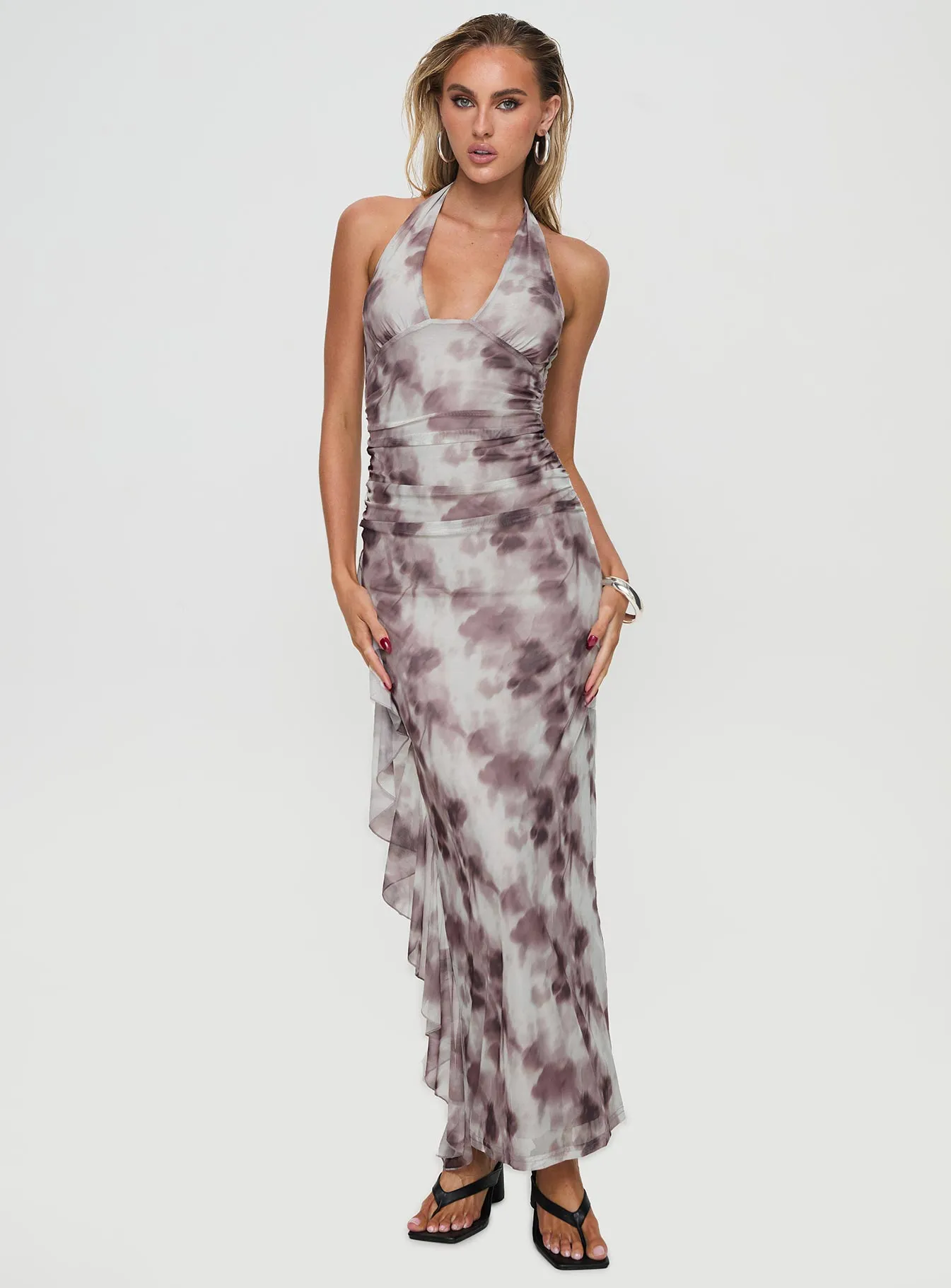 Grenier Maxi Dress Multi Designed with comfort in mind this dress is perfect for all-day wear