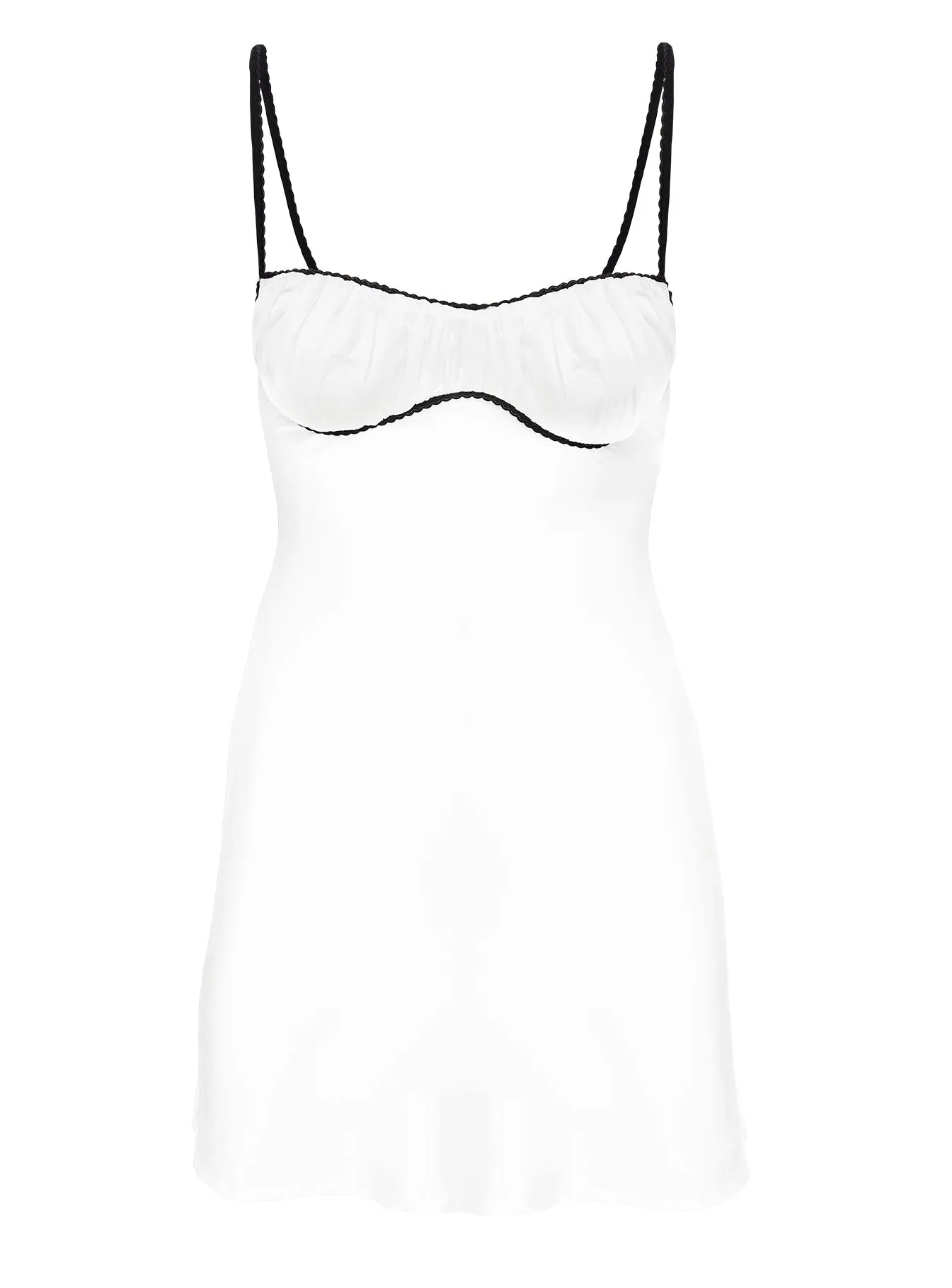 wrinkle free Stassey Mini Dress White
