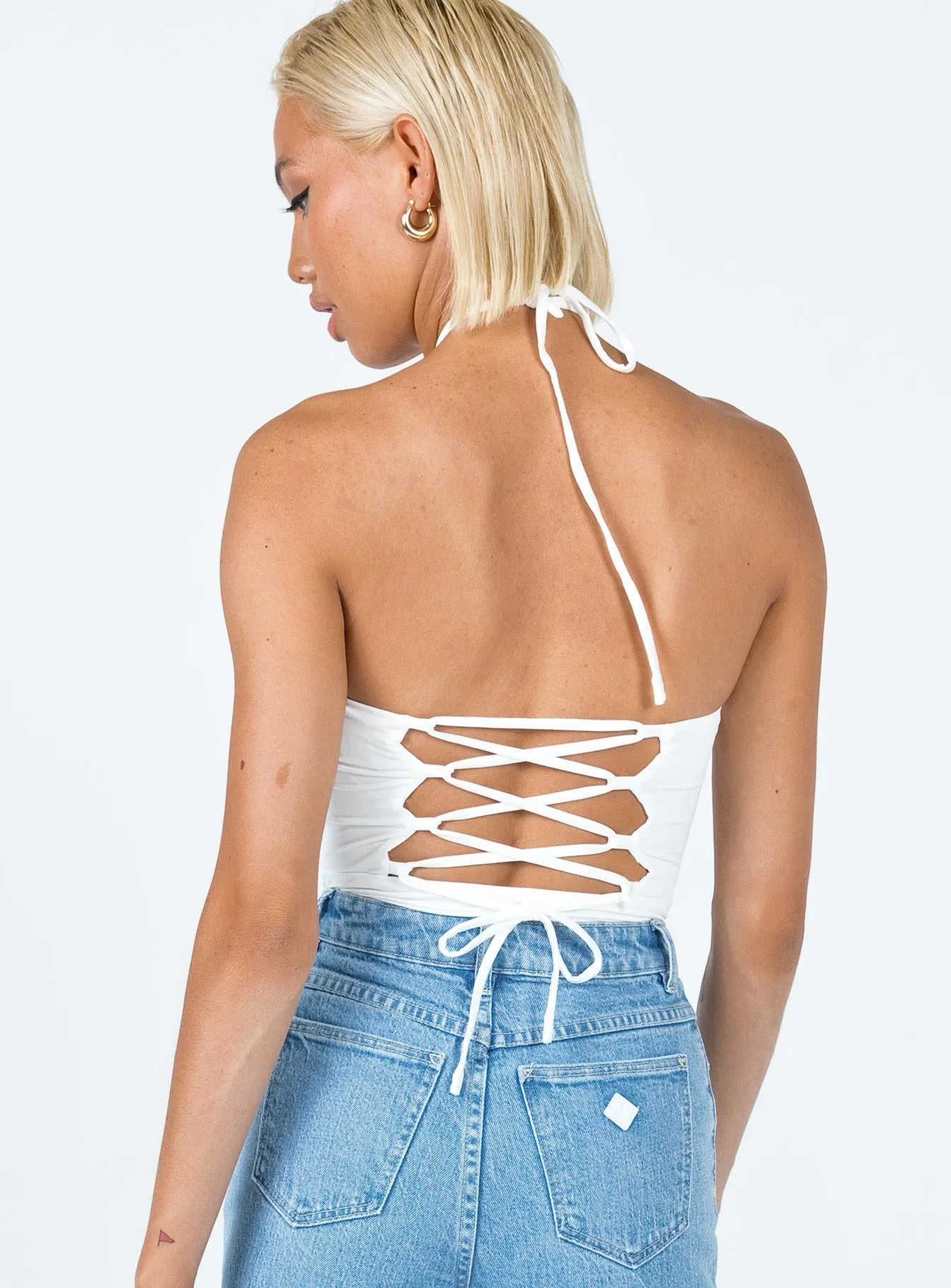 Comfy Elegant Training Street Dayton Bodysuit White