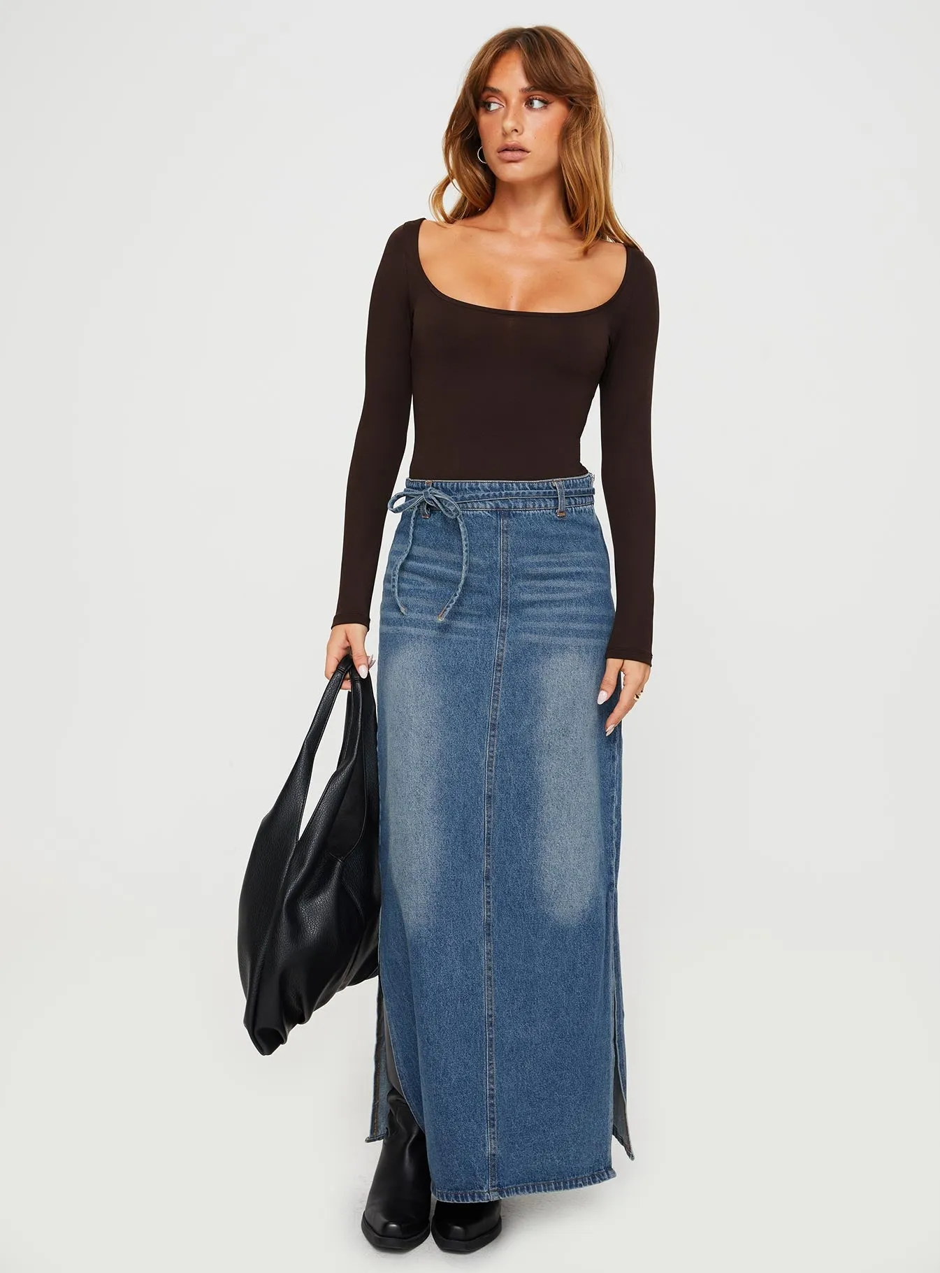 Sharp Bold Ellery Bodysuit Brown